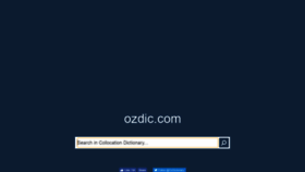 What Ozdic.com website looked like in 2019 (5 years ago)