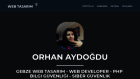 What Orhanaydogdu.com.tr website looked like in 2019 (5 years ago)