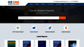 What Ozonemarketreports.com website looked like in 2019 (5 years ago)