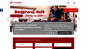 What Opiekunki.interkadra.pl website looked like in 2019 (5 years ago)