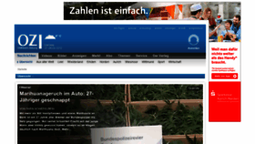 What Oz-online.de website looked like in 2019 (5 years ago)