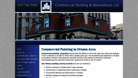 What Ottawacommercialpainters.com website looked like in 2019 (5 years ago)