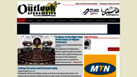What Outlookafghanistan.net website looked like in 2019 (5 years ago)