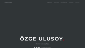 What Ozgeulusoy.com website looked like in 2019 (5 years ago)
