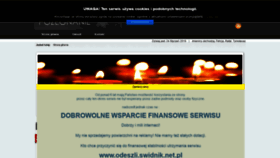What Odeszli.swidnik.net.pl website looked like in 2019 (5 years ago)