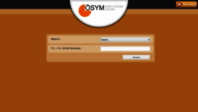 What Odeme.osym.gov.tr website looked like in 2019 (5 years ago)