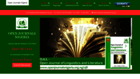 What Openjournalsnigeria.org.ng website looked like in 2019 (5 years ago)