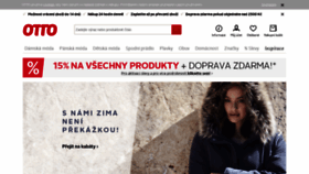 What Otto-shop.cz website looked like in 2019 (5 years ago)