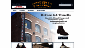 What Oconnellsclothing.com website looked like in 2019 (5 years ago)