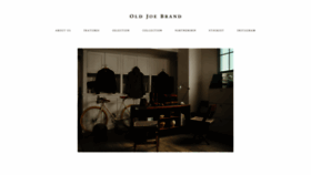 What Oldjoe.jp website looked like in 2019 (6 years ago)