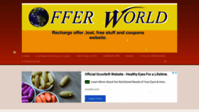 What Offerofworld.com website looked like in 2019 (5 years ago)