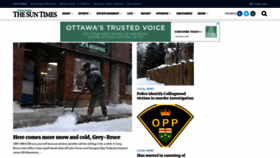 What Owensoundsuntimes.com website looked like in 2019 (5 years ago)