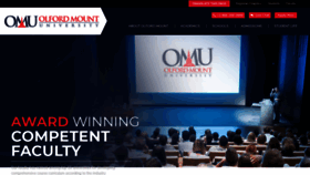 What Omu.education website looked like in 2019 (5 years ago)