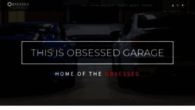 What Obsessedgarage.com website looked like in 2019 (5 years ago)