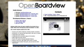 What Openboardview.org website looked like in 2019 (5 years ago)