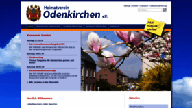 What Odenkirchen.de website looked like in 2019 (5 years ago)