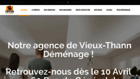 What Origin.fr website looked like in 2019 (5 years ago)