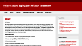 What Onlinetypingjobs.net website looked like in 2019 (5 years ago)