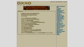 What Oxxo.de website looked like in 2019 (5 years ago)