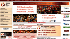 What Oskko.edu.pl website looked like in 2019 (5 years ago)