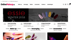 What Onlinemakeup.nl website looked like in 2019 (5 years ago)