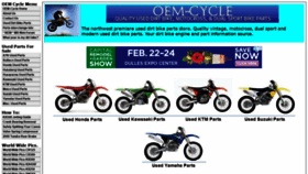 What Oem-cycle.com website looked like in 2019 (5 years ago)