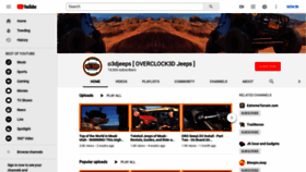 What O3djeeps.com website looked like in 2019 (5 years ago)
