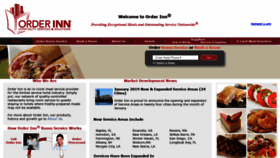 What Orderinn.com website looked like in 2019 (5 years ago)
