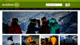 What Outdoorxl.co.uk website looked like in 2019 (5 years ago)