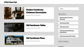 What Otleysquashclub.org website looked like in 2019 (6 years ago)