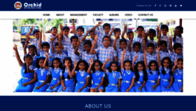 What Orchidschools.in website looked like in 2019 (5 years ago)