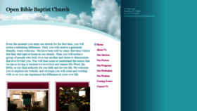 What Obbcministries.org website looked like in 2019 (5 years ago)