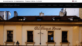 What Oldpraguehouse.com website looked like in 2019 (5 years ago)