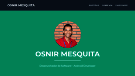 What Osnirmesquita.com.br website looked like in 2019 (5 years ago)