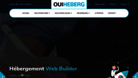 What Ouiheberg.com website looked like in 2019 (5 years ago)