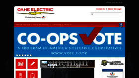 What Oaheelectric.com website looked like in 2019 (5 years ago)