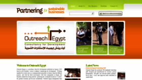 What Outreachegypt.com website looked like in 2019 (5 years ago)