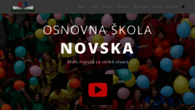 What Os-novska.hr website looked like in 2019 (5 years ago)