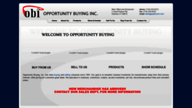 What Opportunitybuying.com website looked like in 2019 (5 years ago)