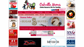 What Oakvillemoms.com website looked like in 2019 (5 years ago)