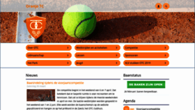 What Oranje-tc.nl website looked like in 2019 (5 years ago)