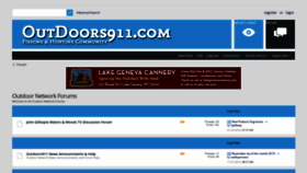 What Outdoors911.com website looked like in 2019 (5 years ago)