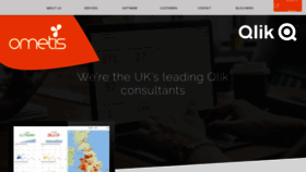 What Ometis.co.uk website looked like in 2019 (5 years ago)