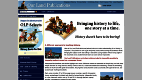 What Ourlandpublications.com website looked like in 2019 (5 years ago)