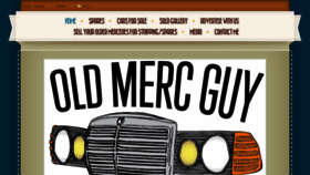 What Oldmercguy.co.za website looked like in 2019 (5 years ago)