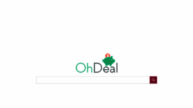What Ohdeal.com website looked like in 2019 (5 years ago)