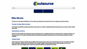 What Outsource.net website looked like in 2019 (5 years ago)