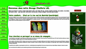 What Oisellerie-lgl.com website looked like in 2019 (5 years ago)