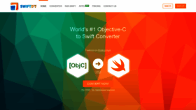What Objectivec2swift.com website looked like in 2019 (5 years ago)