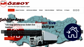 What Ozsoynakliyat.com website looked like in 2019 (5 years ago)